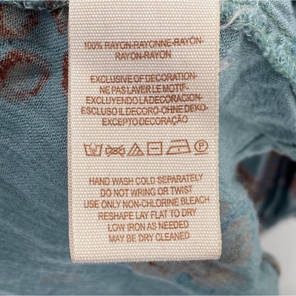 Free People Just the Two of Us Floral Boho Dress/Tunic Xsmall - Picture 8 of 9